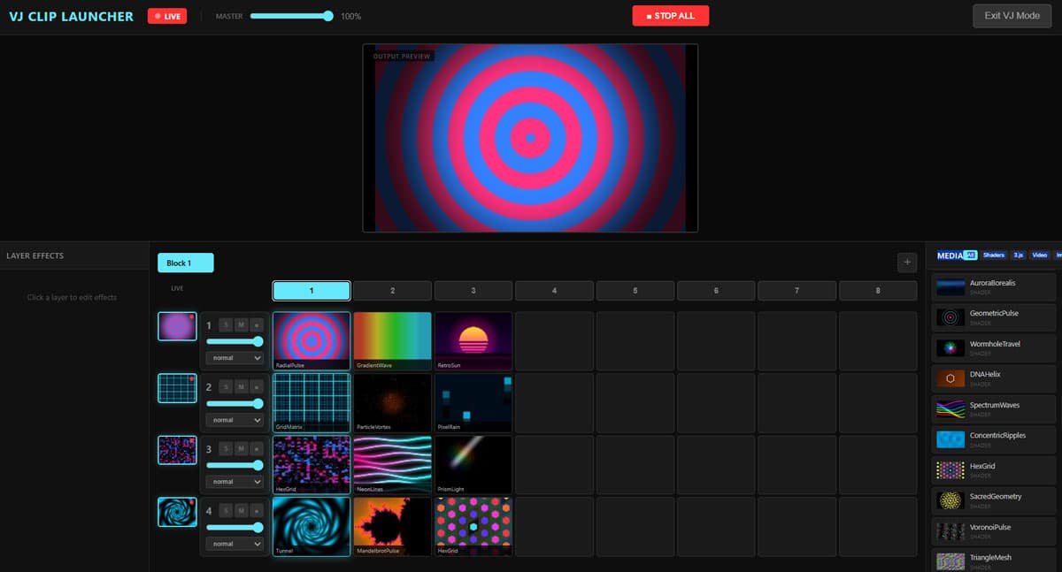 ill Visuals - VJ Mode