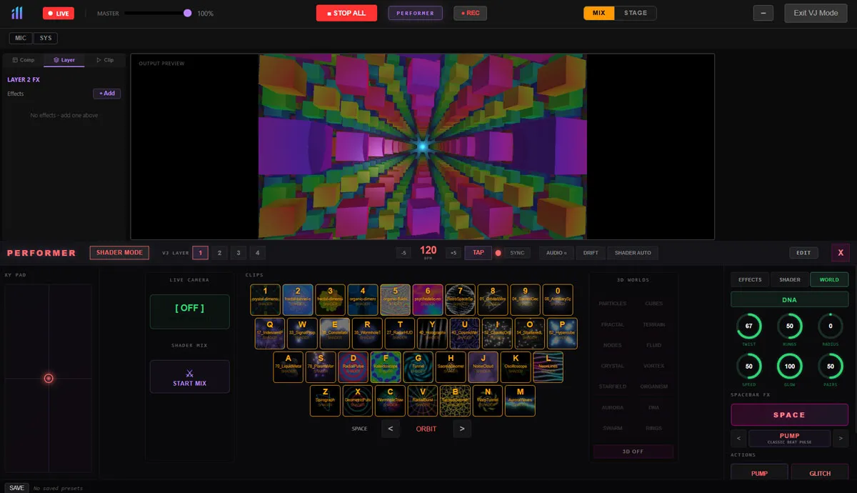 36-Key Visual Instrument