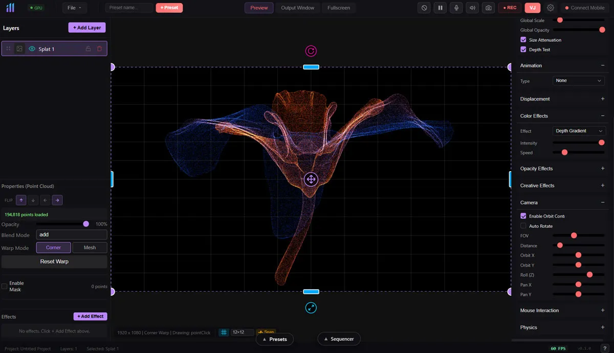 Point Cloud Rendering